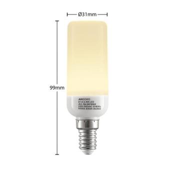 Arcchio LED cső lámpa E14 4.5W 3,000K 3 darabos készlet kép