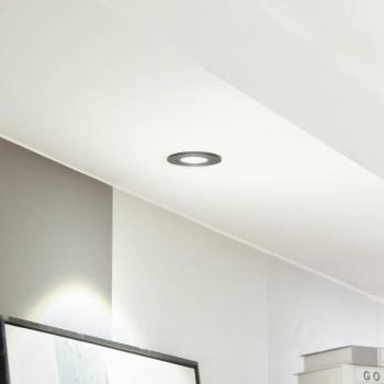 Arcchio LED-es Jyra downlight, fekete, 4,000K kép