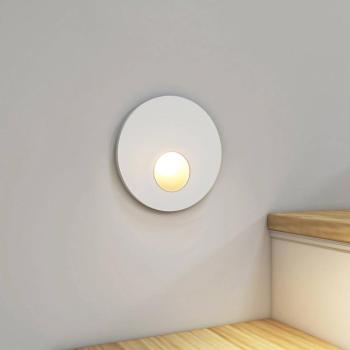 Arcchio LED-es süllyesztett lámpa Vexi, Ø 7,5 cm, fehér, alumínium, CCT kép