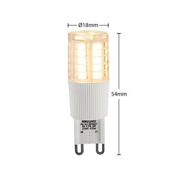 Arcchio LED-es tűs lámpa, G9, 4,5 W, világos, 3.000 K, dimmelhető kép