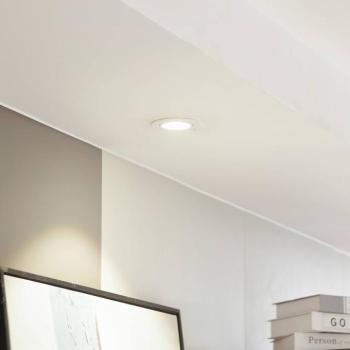 Arcchio LED-es Zarik downlight, fehér, 3,000K kép