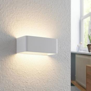 Arcchio LED fali lámpa Karam, 20 cm, fehér, fém, fel/le, le/fel kép