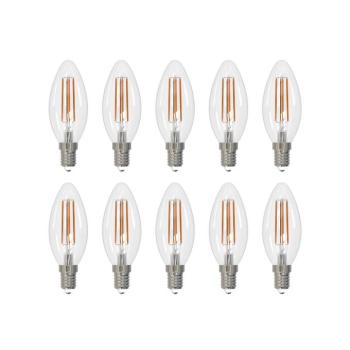 Arcchio LED izzó E14 gyertya 10 darabos készlet, 4000 K kép