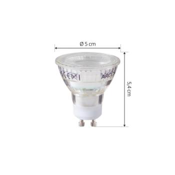 Arcchio LED izzó GU10 2.5W 6500K 450lm üveg 3 darabos készlet kép
