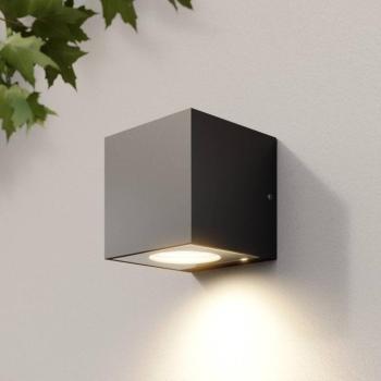 Arcchio LED kültéri falilámpa Tassnim, 12 cm, antracit, IP65 kép