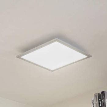 Arcchio LED panel Lyndra, 40 cm, ezüst, alumínium, dimmelhető, CCT kép