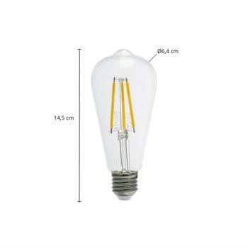 Arcchio LED rusztikus izzó E27 3,8 W 2700 K 806lm kép