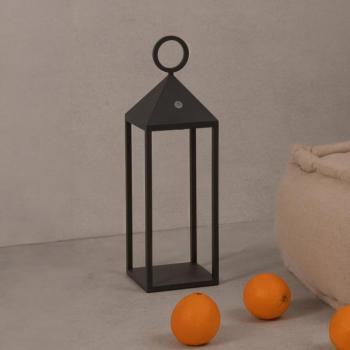 Argus LED-es újratölthető asztali lámpa, sötétszürke, alumínium/PMMA, kép