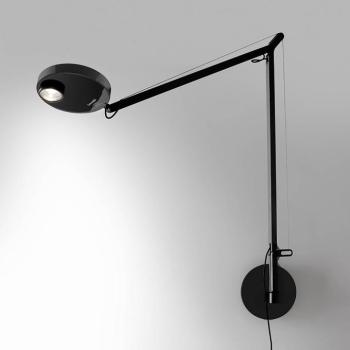 Artemide Demetra fali lámpa 3 000 K szab. fekete kép