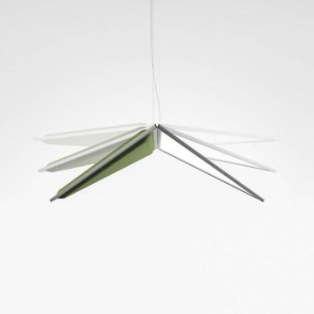 Artemide Flexia LED függőlámpa, zöld kép