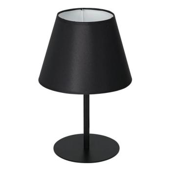  Asztali lámpa ARDEN 1xE27/60W/230V á. 20 cm fekete/fehér  kép