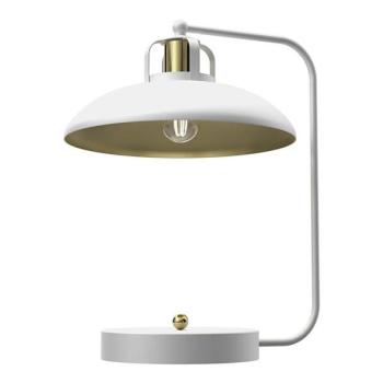  Asztali lámpa FELIX 1xE27/60W/230V fehér  kép