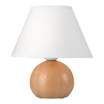  Asztali lámpa JUTA 1xE27 / 60W / 230V tölgy / fehér  kép