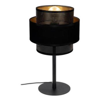  Asztali lámpa NESS 1xE27/60W/230V fekete  kép