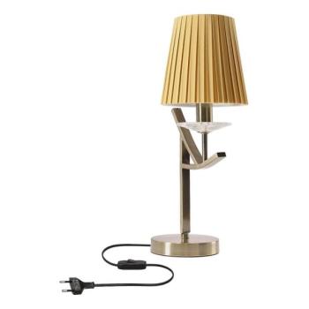 Asztali lámpa VITORIA 1xE14/40W/230V sárga/sárgaréz  kép
