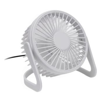  Asztali látor USB, 15 cm átmérő, fehér  kép