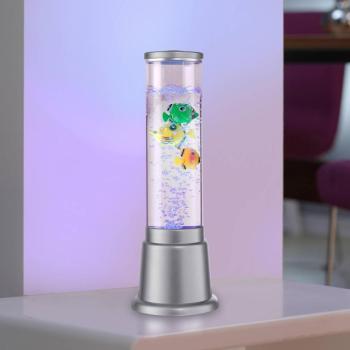 Ava vízoszlop LED-ekkel és halakkal, magasság 36cm kép