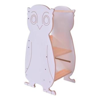 AVETO CZ OWL tanulótorony fehér/juhar  kép