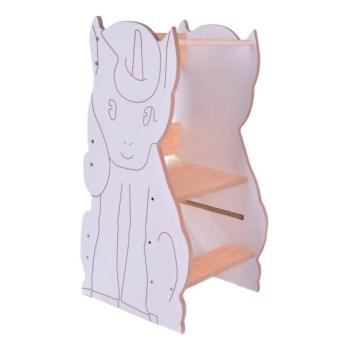AVETO CZ UNICORN tanulótorony fehér/juhar  kép