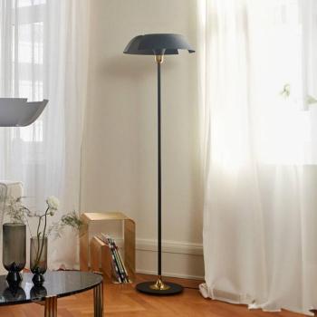 AYTM Cycnus állólámpa, fekete, vas, magasság 160 cm, E27 kép