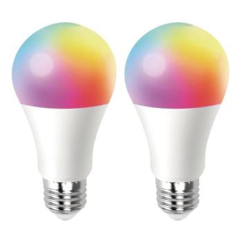  B.V. KÉSZLET 2x LED Dimmelhető izzó MESH Intelligens A60 E27/12W/230V 2700 kép