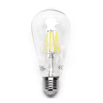  B.V. LED Izzó FILAMENT ST64 E27/6W/230V 6500K  kép
