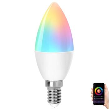  B.V. LED RGBW Dimmelhető izzó C37 E14/6,5W/230V 2700 kép