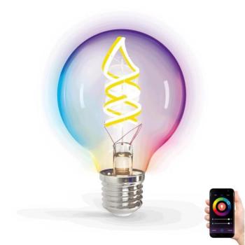  B.V. LED RGBW Dimmelhető izzó FILAMENT G80 E27/4,9W/230V 2700K Wi kép