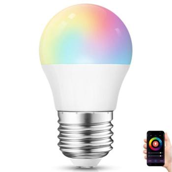  B.V. LED RGBW Dimmelhető izzó G45 E27/6,5W/230V 2700 kép