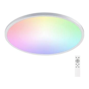  B.V.  LED RGBW fürdőszobai lámpa, 24W, 230V, 42 cm, IP44, távirányítóval  kép