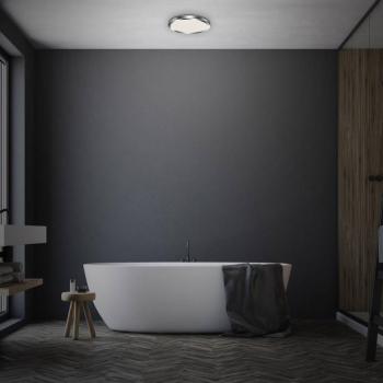Bano Splash LED mennyezeti lámpa IP44 króm 4000K kép