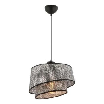  BARETTE kábeles függeszték 1xE27/60W/230V szürke/fekete  kép