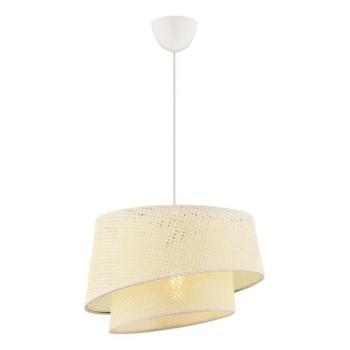  BARETTE kábeles függőlámpa 1xE27/60W/230V krémszínű  kép