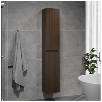 BATH DELUXE Fürdőszobai szekrény OLIVER 186 cm dió  kép