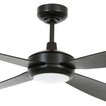 Beacon mennyezeti ventilátor világítóval Slipstream, fekete, csendes kép