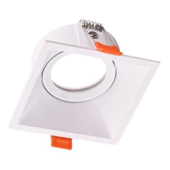  Beépíthető lámpa EYE 1xGU10/25W/230V négyzetes fehér  kép