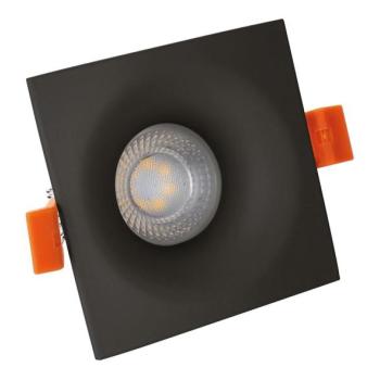  Beépíthető lámpa FIALE 1xGU10/36W/230V szögletes fekete  kép