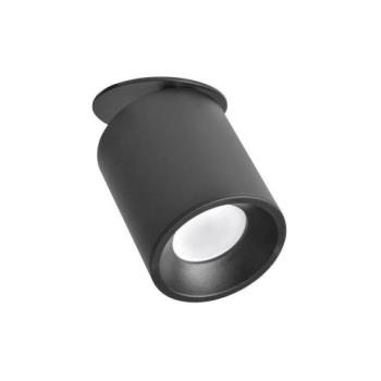  Beépíthető spotlámpa HARON 1xGU10/10W/230V fekete  kép