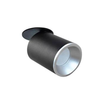  Beépíthető spotlámpa PALLAS 1xGU10/10W/230V fekete/ezüst  kép