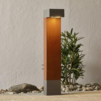 BEGA 84498 LED ösvény ezüst négyzet alakú fejjel kép