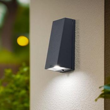 BEGA LED kültéri fali lámpa 33513 K4, 4.000 K, grafit, öntött alumínium kép