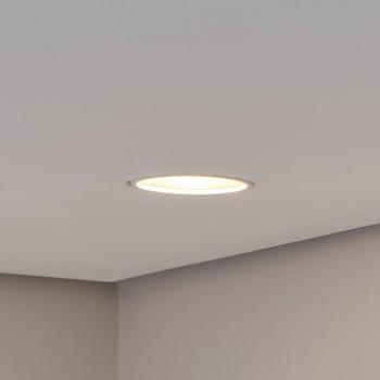 BEGA LED mennyezeti süllyesztett spot Studio Line, fehér/alumínium, öntött kép