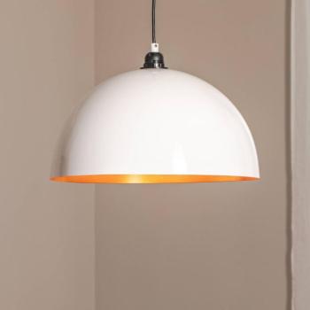 Berceste 232-S függőlámpa Ø40cm fehér/arany kép