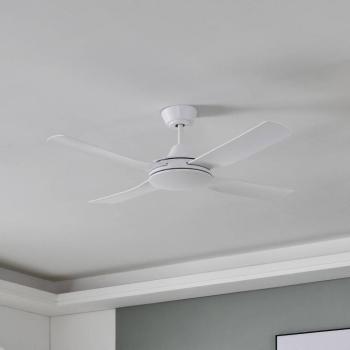 Bondi 1 mennyezeti ventilátor, matt fehér, távirányítóval kép