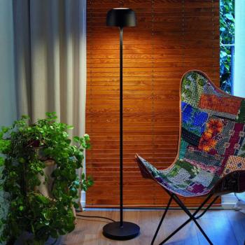 Bover LED állólámpa Bol P/130, matt fekete, magasság 130 cm kép
