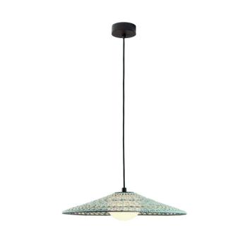 Bover LED kültéri függesztett lámpa Nans Balis S/55, barna/bézs kép