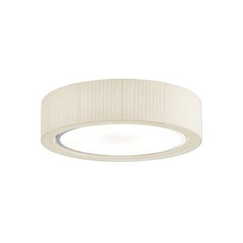 Bover LED mennyezeti lámpa Urban, ezüst/krém színű, Ø 60 cm kép