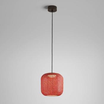 Bover Nans S/31 LED kültéri függőlámpa, piros színben kép