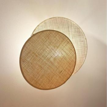 Brilagi Brilagi CIRCLES fali lámpa 1xE27/15W/230V 45x45 cm bézs/krém  kép