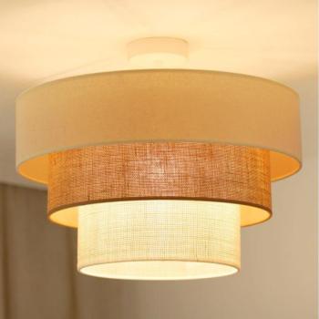 Brilagi Brilagi DENVER LUNETA lógömb 1xE27/15W/230V, 45 cm, bézs/barna/krém  kép